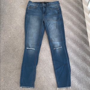 Ankle legging Express blue jeans